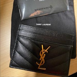 Authentic YSL Cardholder